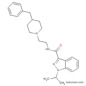 1H-Indazole-3-carboxamide,
1-(1-methylethyl)-N-[2-[4-(phenylmethyl)-1-piperidinyl]ethyl]-