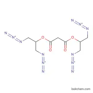 Molecular Structure of 188748-87-0 (Propanedioic acid, bis[2-azido-1-(azidomethyl)ethyl] ester)