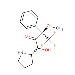 2-Pyrrolidinemethanol, 1-[(2R)-3,3,3-trifluoro-2-methoxy-1-oxo-2-phenylpropyl]-, (2S)-