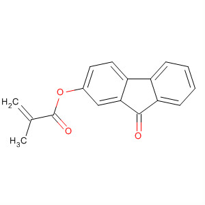 Molecular Structure of 190431-72-2 (2-Propenoic acid, 2-methyl-, 9-oxo-9H-fluoren-2-yl ester)