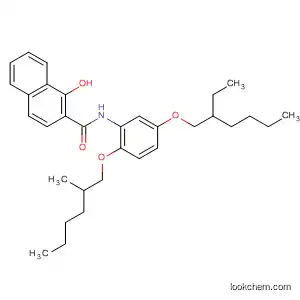2-Naphthalenecarboxamide,
N-[5-[(2-ethylhexyl)oxy]-2-[(2-methylhexyl)oxy]phenyl]-1-hydroxy-