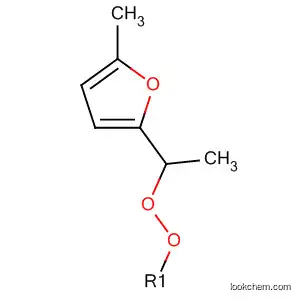 Molecular Structure of 194280-92-7 (Hydroperoxide, 1-(5-methyl-2-furanyl)ethyl)