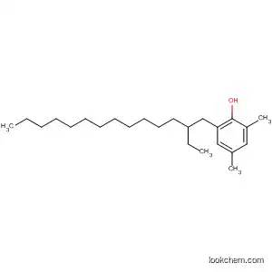Molecular Structure of 194348-00-0 (Phenol, 2-(2-ethyltetradecyl)-4,6-dimethyl-)
