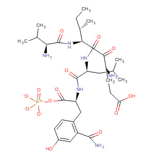 L-Tyrosinamide, L-valyl-L-a-glutamyl-L-isoleucyl-L-leucyl-, dihydrogen phosphate (ester)