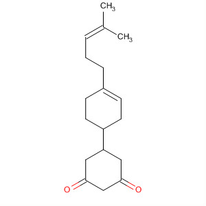 Molecular Structure of 194420-34-3 (1,3-Cyclohexanedione, 5-[4-(4-methyl-3-pentenyl)-3-cyclohexen-1-yl]-)