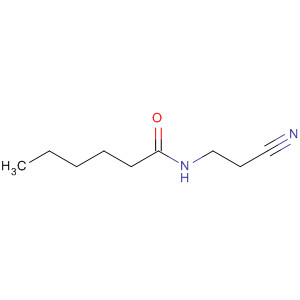 Molecular Structure of 194427-29-7 (Hexanamide, N-(2-cyanoethyl)-)