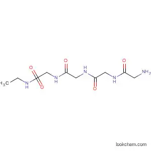 Molecular Structure of 194552-57-3 (Glycinamide, glycylglycylglycyl-N-ethyl-)