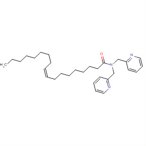 Molecular Structure of 194603-21-9 (9-Octadecenamide, N,N-bis(2-pyridinylmethyl)-, (Z)-)