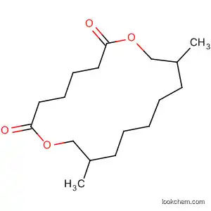 Molecular Structure of 194613-90-6 (1,8-Dioxacycloheptadecane-2,7-dione, 10,16-dimethyl-)