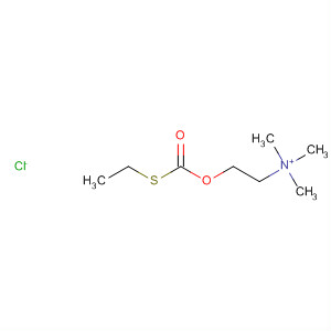 Molecular Structure of 194657-89-1 (Ethanaminium, 2-[[(ethylthio)carbonyl]oxy]-N,N,N-trimethyl-, chloride)