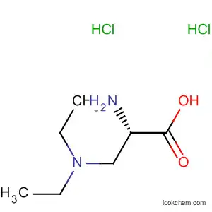 Molecular Structure of 194714-00-6 (L-Alanine, 3-(diethylamino)-, dihydrochloride)