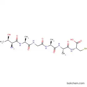 Molecular Structure of 194715-56-5 (L-Cysteine, L-threonyl-L-alanylglycyl-L-alanyl-L-alanyl-)
