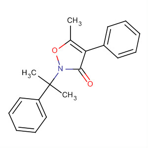 3(2H)-Isoxazolone, 5-methyl-2-(1-methyl-1-phenylethyl)-4-phenyl-