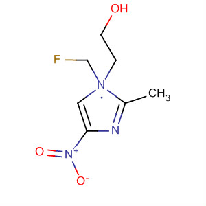 Molecular Structure of 194803-28-6 (1H-Imidazole-1-ethanol, a-(fluoromethyl)-2-methyl-4-nitro-)