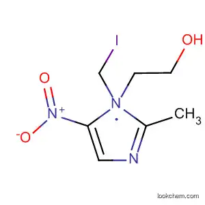 Molecular Structure of 194803-33-3 (1H-Imidazole-1-ethanol, a-(iodomethyl)-2-methyl-5-nitro-)
