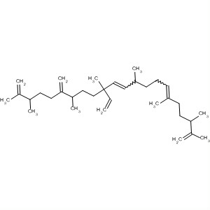 Molecular Structure of 194851-49-5 (1,6,11,21-Docosatetraene,
13-ethenyl-2,3,6,10,13,16,20,21-octamethyl-17-methylene-)