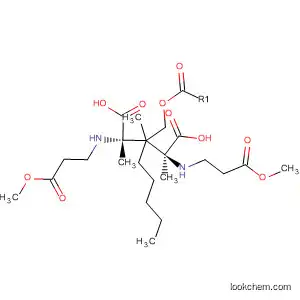 Molecular Structure of 194867-28-2 (b-Alanine, N,N'-1,6-hexanediylbis[N-(3-methoxy-3-oxopropyl)-, dimethyl
ester)