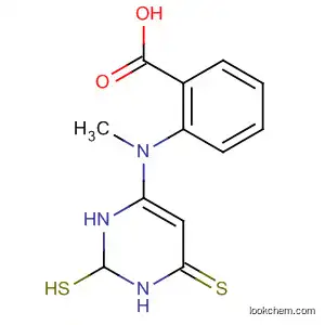 Molecular Structure of 194982-73-5 (Benzoic acid,
2-[methyl(1,2,3,6-tetrahydro-2,6-dithioxo-4-pyrimidinyl)amino]-)