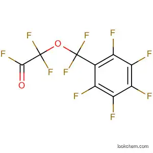 Molecular Structure of 194983-26-1 (Acetyl fluoride, [difluoro(pentafluorophenyl)methoxy]difluoro-)