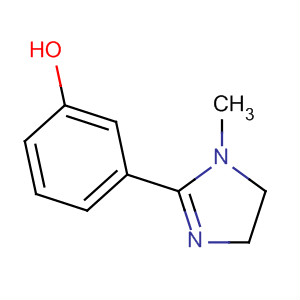 Molecular Structure of 194985-95-0 (Phenol, 3-(4,5-dihydro-1-methyl-1H-imidazol-2-yl)-)