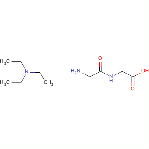 Molecular Structure of 194992-00-2 (Glycine, glycyl-, compd. with N,N-diethylethanamine (1:1))