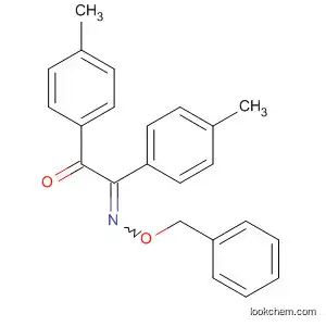 Molecular Structure of 195056-72-5 (Ethanedione, bis(4-methylphenyl)-, mono[O-(phenylmethyl)oxime])