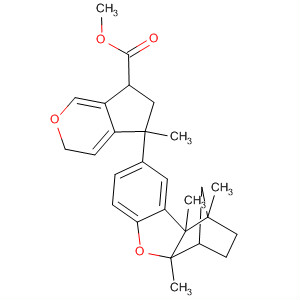 6-Benzofurancarboxylic acid, 3-(1,2,3,4,4a,9b-hexahydro-1,4a,9b-trimethyl-1,4-methanodibenzofuran -8-yl)-2,3-dihydro-3-methyl-, methyl ester
