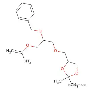 Molecular Structure of 195131-75-0 (1,3-Dioxolane,
2,2-dimethyl-4-[[2-(phenylmethoxy)-3-(2-propenyloxy)propoxy]methyl]-)
