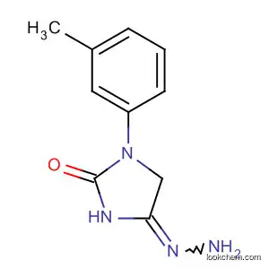 Molecular Structure of 195135-94-5 (2-Imidazolidinone, 1-(3-methylphenyl)-, hydrazone)