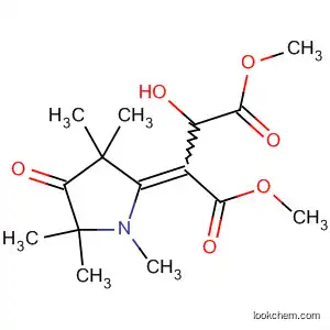 Molecular Structure of 195144-37-7 (Butanedioic acid,
oxo(1,3,3,5,5-pentamethyl-4-oxo-2-pyrrolidinylidene)-, dimethyl ester)