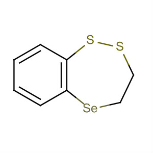 Molecular Structure of 195209-94-0 (1,2,5-Benzodithiaselenepin, 3,4-dihydro-)