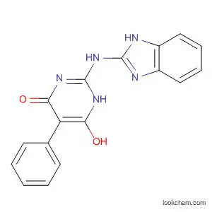 Molecular Structure of 195251-46-8 (4(1H)-Pyrimidinone,
2-(1H-benzimidazol-2-ylamino)-6-hydroxy-5-phenyl-)