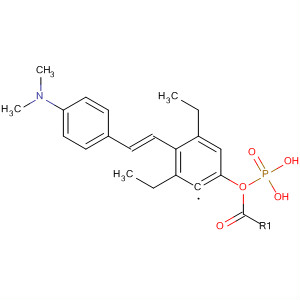 Molecular Structure of 195253-61-3 (Phosphonic acid, [4-[2-[4-(dimethylamino)phenyl]ethenyl]phenyl]-,
diethyl ester, (E)-)
