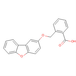 Benzoic acid, 2-[(2-dibenzofuranyloxy)methyl]-