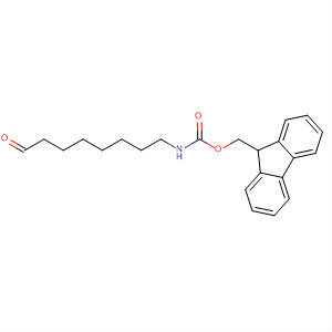 Molecular Structure of 195302-88-6 (Carbamic acid, (8-oxooctyl)-, 9H-fluoren-9-ylmethyl ester)