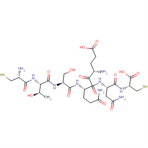Molecular Structure of 195311-29-6 (L-Cysteine,
L-cysteinyl-L-threonyl-L-seryl-L-a-glutamyl-L-glutaminyl-L-asparaginyl-)