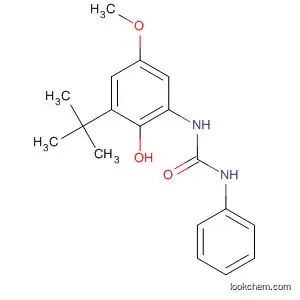 Molecular Structure of 195312-23-3 (Urea, N-[3-(1,1-dimethylethyl)-2-hydroxy-5-methoxyphenyl]-N'-phenyl-)
