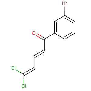 2,4-Pentadien-1-one, 1-(3-bromophenyl)-5,5-dichloro-, (E)-