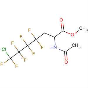 Heptanoic acid, 2-(acetylamino)-7-chloro-4,4,5,5,6,6,7,7-octafluoro-, methyl ester