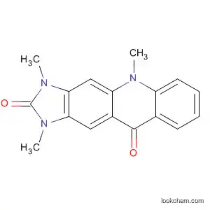 Molecular Structure of 195379-45-4 (1H-Imidazo[4,5-b]acridine-2,10(3H,5H)-dione, 1,3,5-trimethyl-)