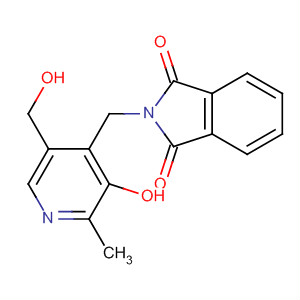 Molecular Structure of 195442-25-2 (1H-Isoindole-1,3(2H)-dione,
2-[[3-hydroxy-5-(hydroxymethyl)-2-methyl-4-pyridinyl]methyl]-)