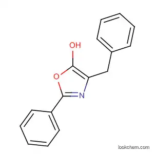 Molecular Structure of 195449-20-8 (5-Oxazolol, 2-phenyl-4-(phenylmethyl)-)