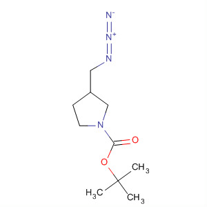 Molecular Structure of 199174-25-9 (1-Pyrrolidinecarboxylic acid, 3-(azidomethyl)-, 1,1-dimethylethyl ester,
(3S)-)