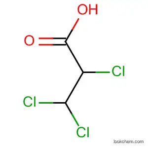 Molecular Structure of 20618-06-8 (Propanoic acid, 2,3,3-trichloro-)