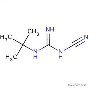 Molecular Structure of 2081-74-5 (Guanidine, N-cyano-N'-(1,1-dimethylethyl)-)