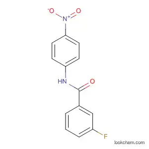Molecular Structure of 347-62-6 (Benzamide, 3-fluoro-N-(4-nitrophenyl)-)