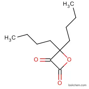 Molecular Structure of 36638-68-3 (2,4-Oxetanedione, 3,3-dibutyl-)