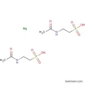 Molecular Structure of 75350-40-2 (Ethanesulfonic acid, 2-(acetylamino)-, magnesium salt (2:1))