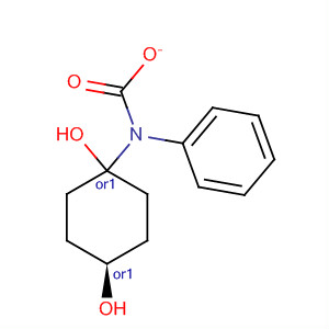 Molecular Structure of 111045-33-1 (1,4-Cyclohexanediol, mono(phenylcarbamate), cis-)