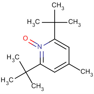 Molecular Structure of 129052-76-2 (Pyridine, 2,6-bis(1,1-dimethylethyl)-4-methyl-, 1-oxide)
